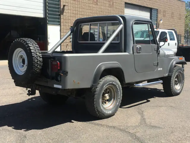 81 jeep cj8 cj-8 scrambler 4x4 60k pickup barn find all original 98% rust free