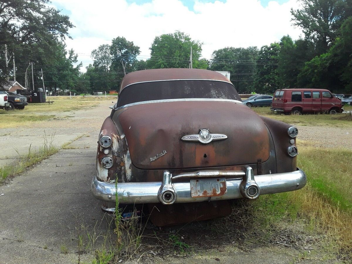 1953 buick super black rwd automatic all trim included. v8 engine