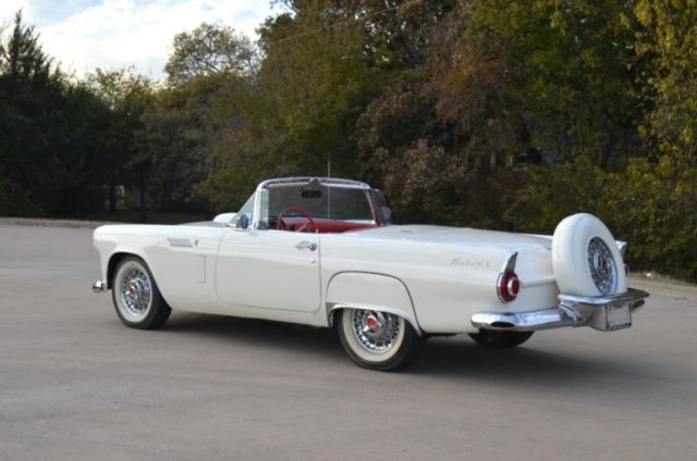 private owner consignment 56' thunderbird colonial white *both tops*