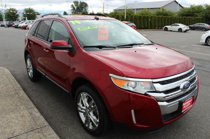 used 2014 ford edge awd sel burlington, wa 98233 for sale in alger, washington