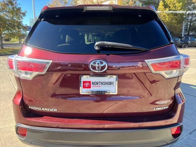2016 toyota highlander limited