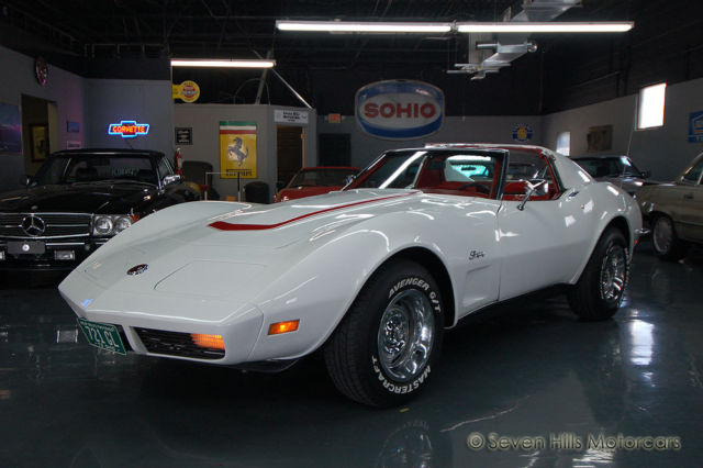 beautiful condition, white/red, auto, ps, pb, t-tops, priced to sell!!