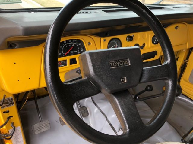 1987 yellow 4x4 fj / bj land cruiser bj fj oj ***rare***diesel***