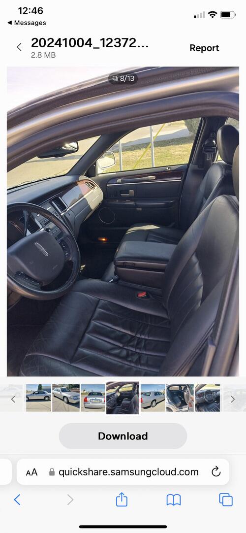 2006 lincoln signature series 109000 miles 4.6 engine, leather interior really