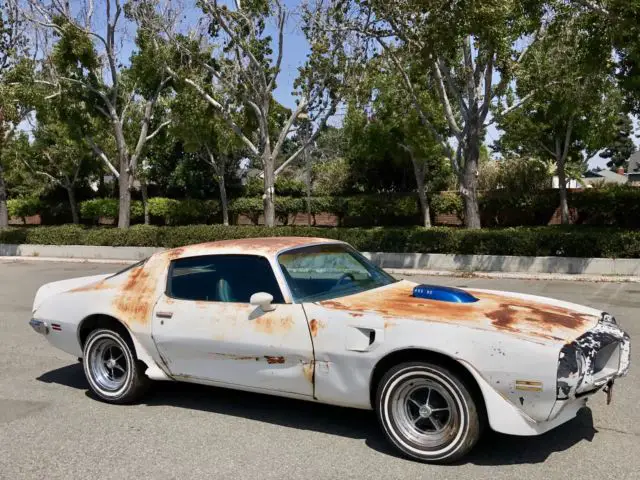 1972 pontiac trans am 455 h.o 4 speed ca barn find all numbers match no reserve