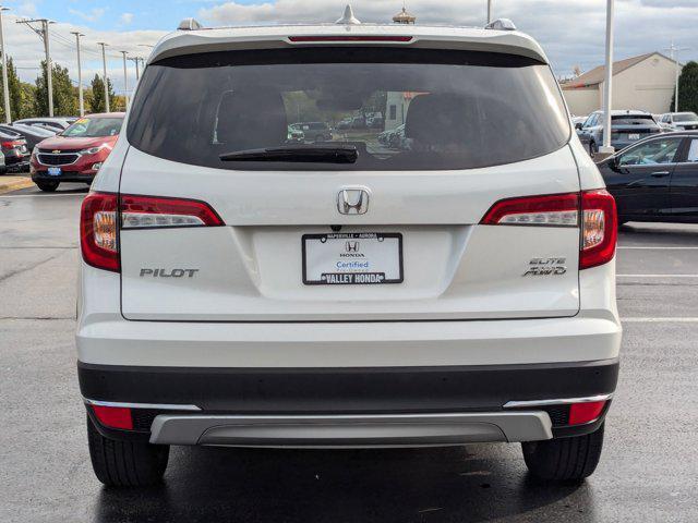 2022 honda pilot awd elite