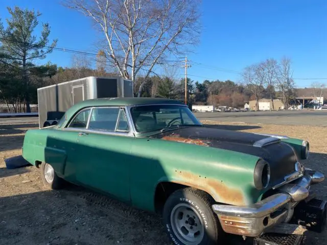 1953 mercury monterey sedan green fwd automatic lots crome