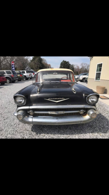 1957 chevrolet 2 door post all original, unmolested, matching number