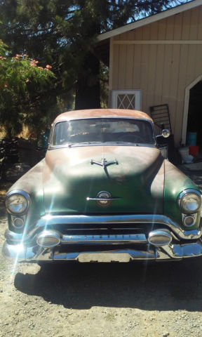 1952 4 door oldsmobile super 88 rocket engine