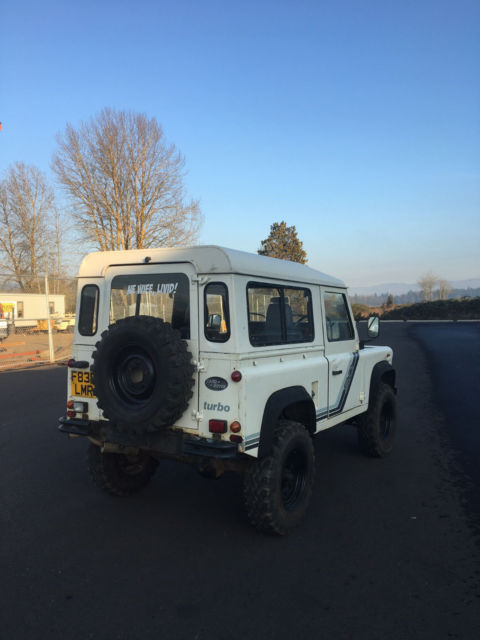 1989 land rover defender 90 turbo diesel 300tdi r380 5 speed very solid 4x4