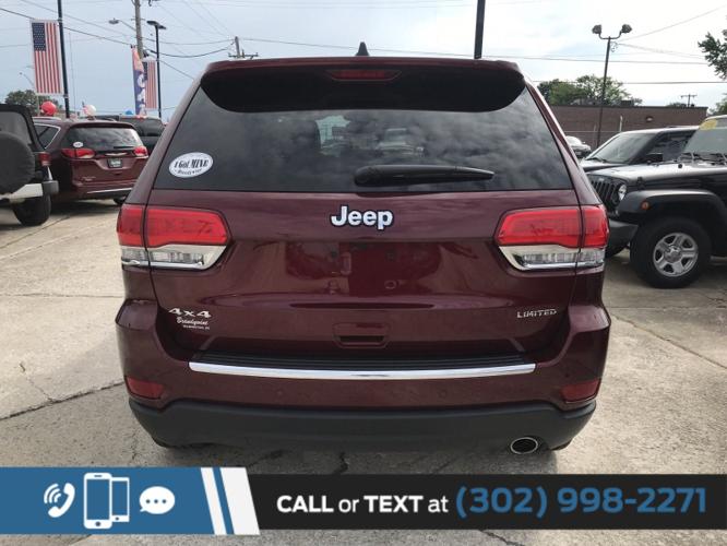 certified 2018 jeep grand cherokee 4wd limited wilmington, de 19808 for sale in wilmington, delaware