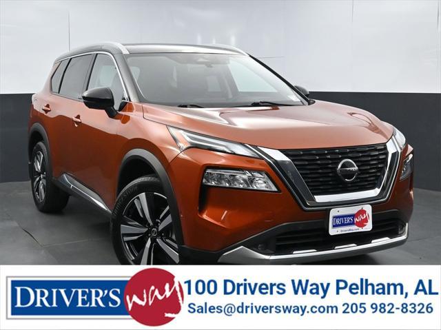 2021 nissan rogue platinum