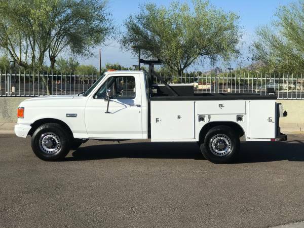 1991 ford f350 7.3 diesel, 31,000 miles, 1-owner, very clean in and out,utility