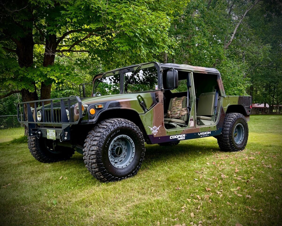 1987 am general m998 hmmwv hummer 4x4 diesel only 16k miles