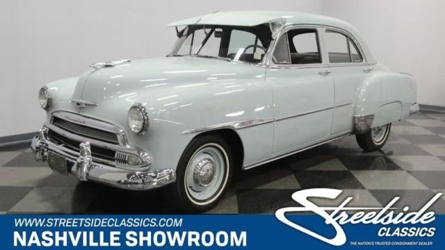 1951 chevrolet deluxe sedan 216 i6 3 speed manual classic vintage collector