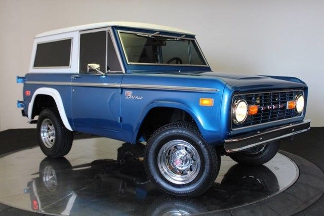ford bronco new restoration with 11,967 miles, for sale!
