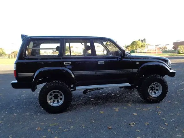 1991 toyota land cruiser 80 suv 4x4 4.2l turbo diesel 5 speed manual nice !!!