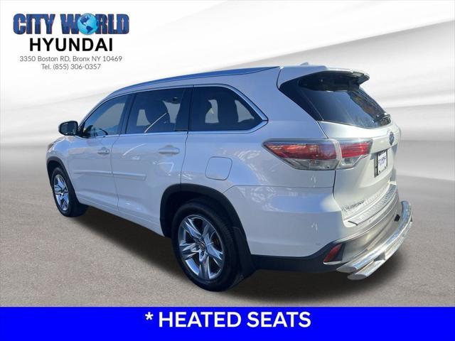 2016 toyota highlander limited