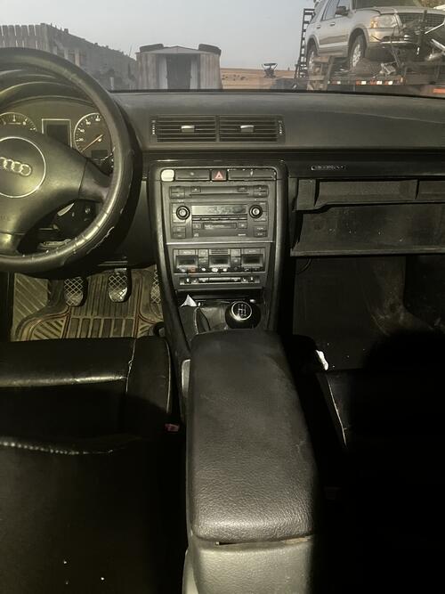 2003 audi quattro a4, 1.8 liter turbocharged. needs oil cooler seal starter and ne