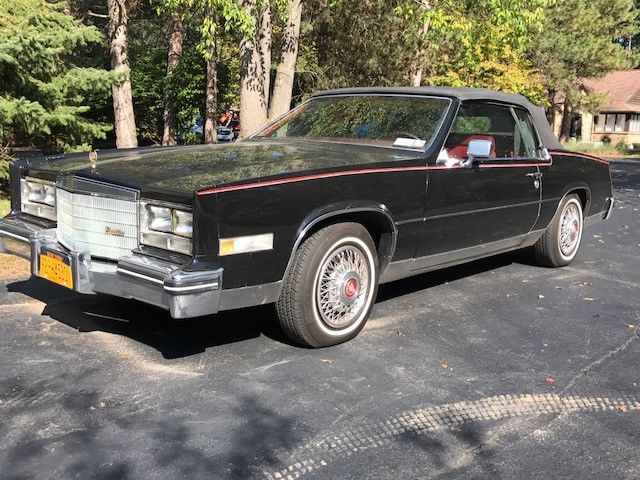 1985 cadillac eldorado - low miles original - convertible