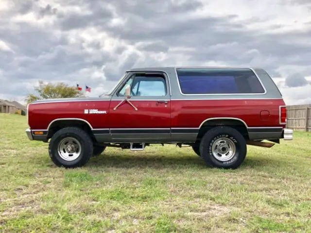 1981 dodge ram charger classic 4wd servivor 150 royal matching number all
