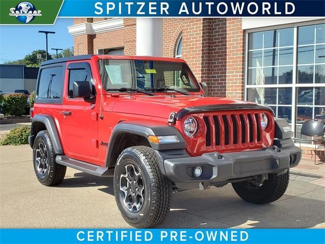 2021 jeep wrangler sport