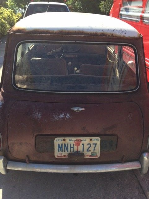 austin mini mk 1 1966