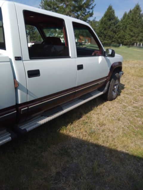 1994 gmc sierra 3500 454 5spd 4x4 crew cab mint