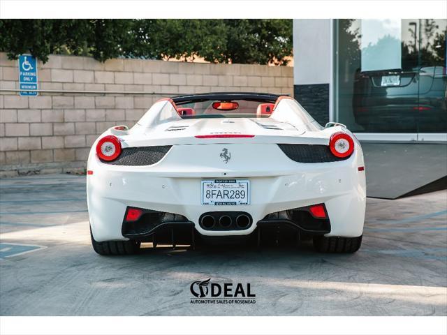 2014 ferrari 458 spider base