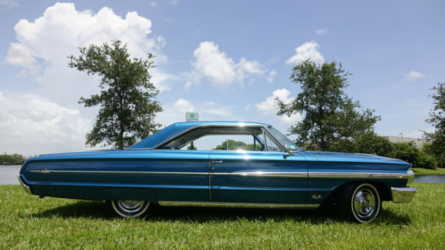1964 ford galaxie 500xl "rare "p"code police tri-power/4/spd 1 of 42" actual mi!