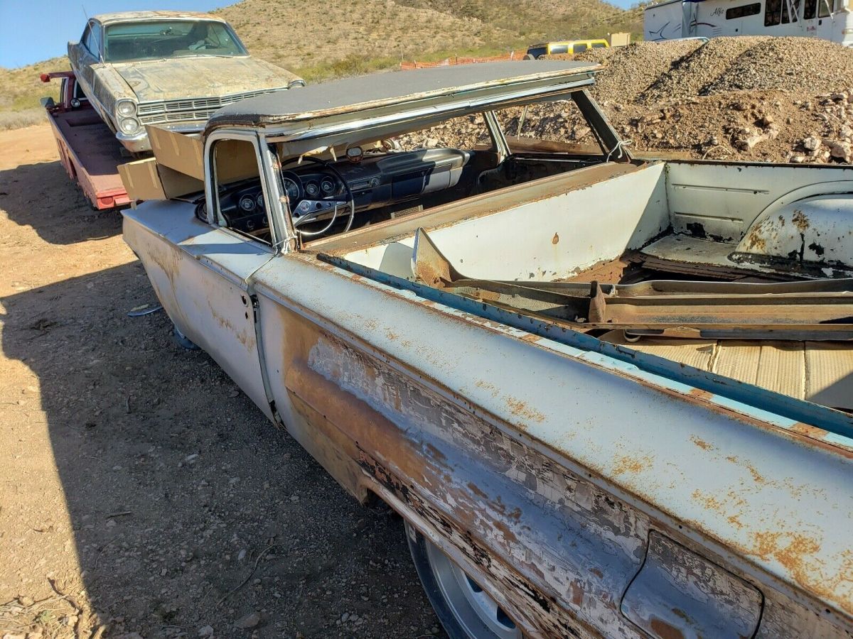 1960 chevrolet el camino wagon grey fwd manual chrome