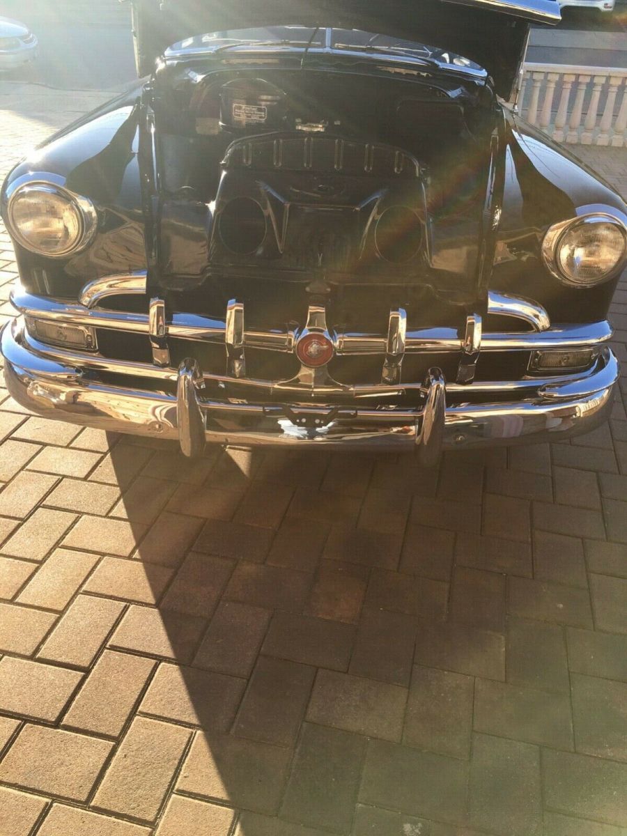 1950 pontiac 2dr silver streak