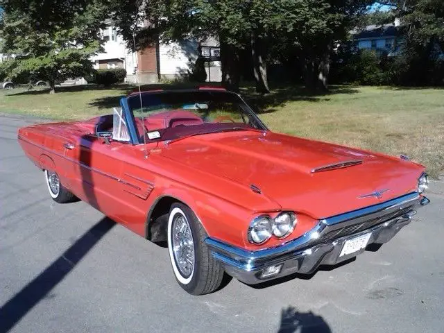 1965 thunderbird convertible roadster