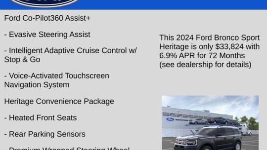 2024 Ford Bronco Sport heritage
