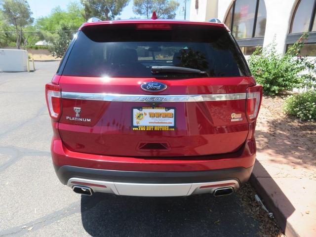2016 ford explorer platinum