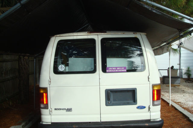 1993 ford van e 350 with steam cleaner installed