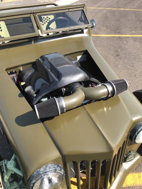 1952 willys jeep hot rod rat rod custom