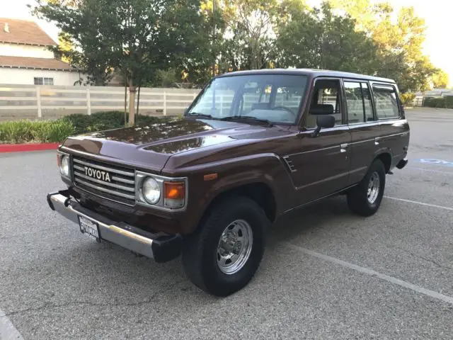 1983 toyota land cruiser landcruiser fj60 fj 60 62 40 80 rust free california