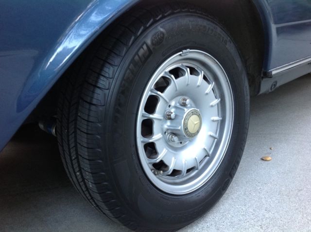 1981 mercedes benz 280ce rare coupe in lapis blue rare low 88,500 miles dry ca