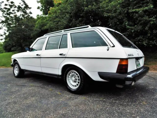 84 mercedes 300td turbodiesel turbo diesel wagon w123*fully serviced*no reserve!