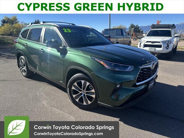 2023 toyota highlander hybrid xle
