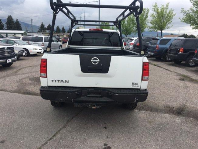 2008 nissan titan 4x4 crew cab long bed for sale in missoula, montana