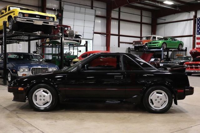 1986 toyota mr2 31140 miles black sedan 1.6l l4 automatic