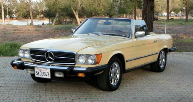 1979 mercedes-benz 450sl beautiful rust free classic convertible
