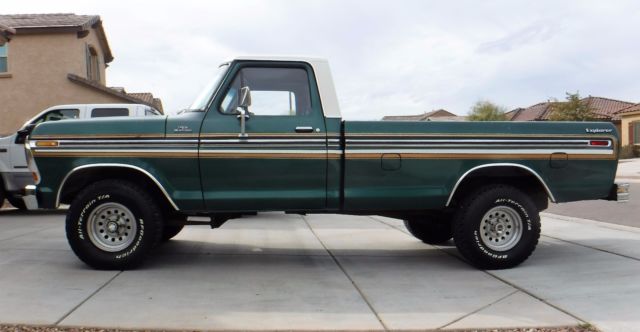 1979 ford f-150 4x4 fuel injected 460 explorer pack f-100 f-150 f-250 f-350
