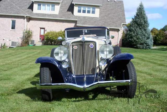 1932 auburn 12 phaeton - exceptional runner!