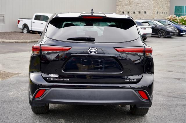 2023 toyota highlander le