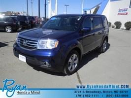 2013 honda pilot ex-l minot, nd for sale in logan, north dakota