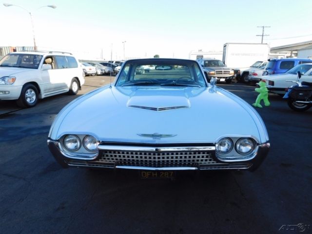 1962 ford thunderbird 2-door coupe 8-cylinder automatic no reserve