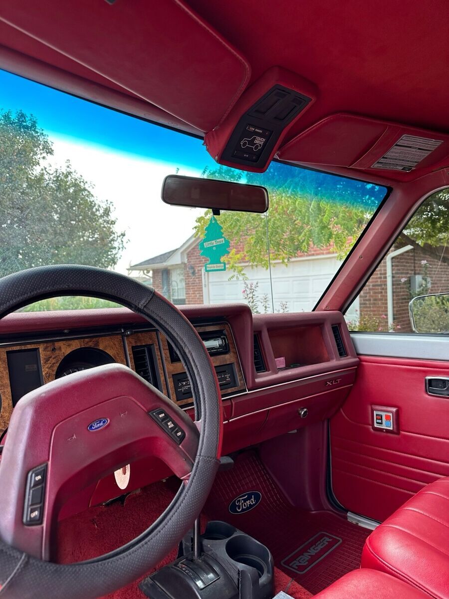 1988 ford ranger pickup grey 4wd automatic super cab
